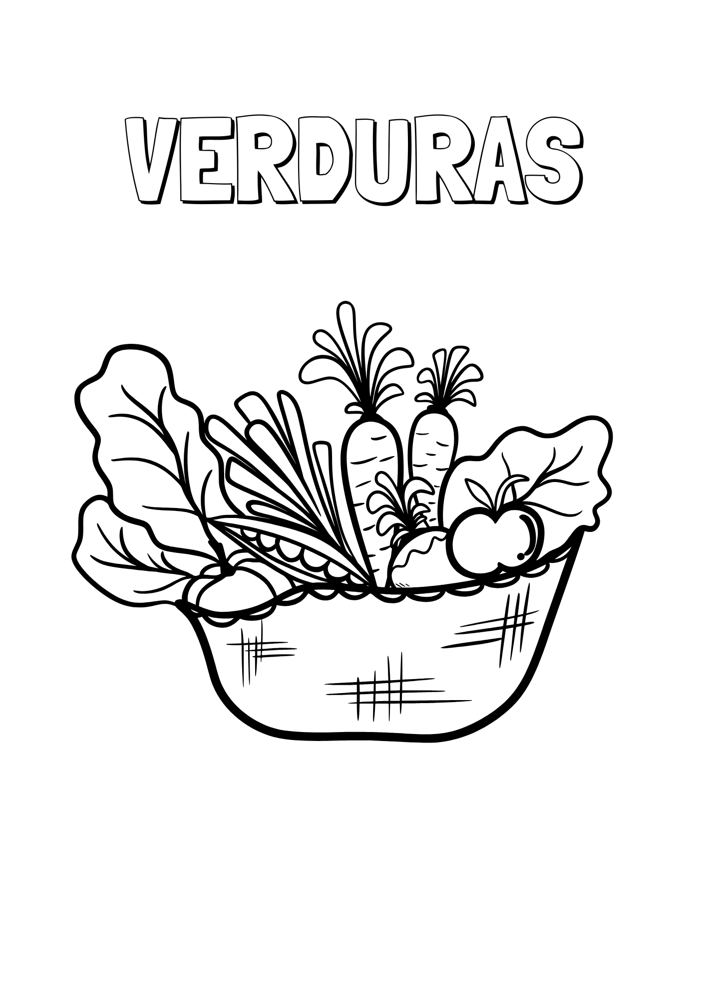 Fruits & Veggies Spanish