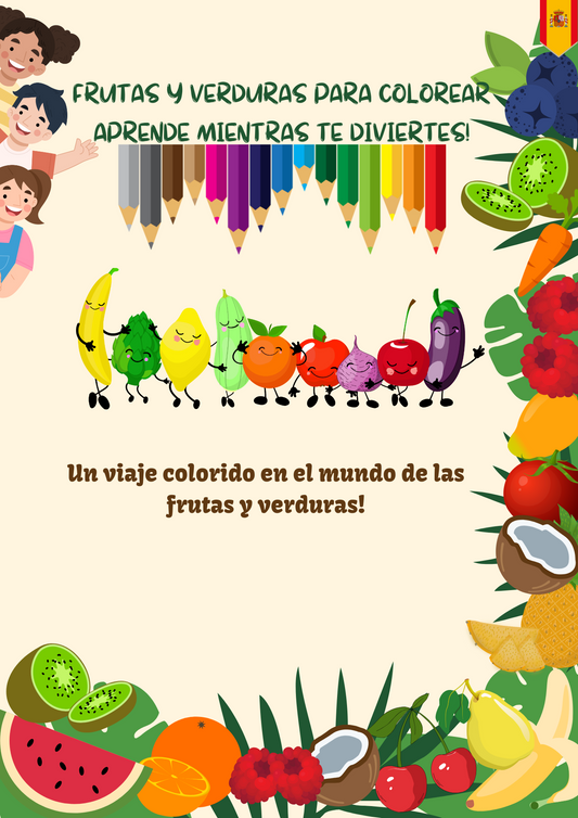 Fruits & Veggies Spanish