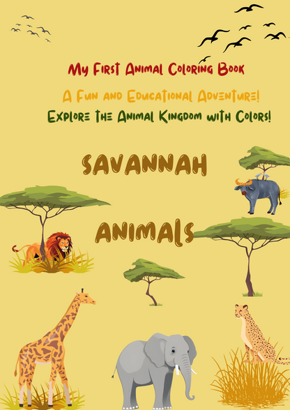 Savannah Animals Drawing