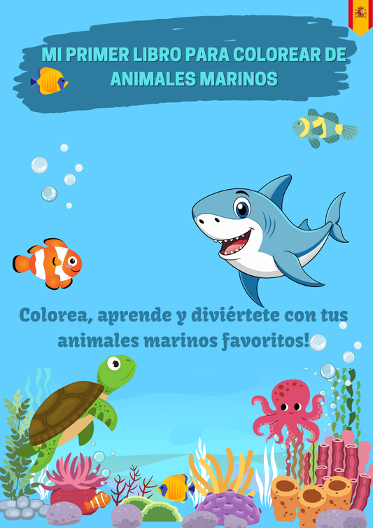 Ocean Animals Spanish